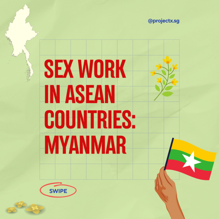 Sex Work In Asean Myanmar Project X